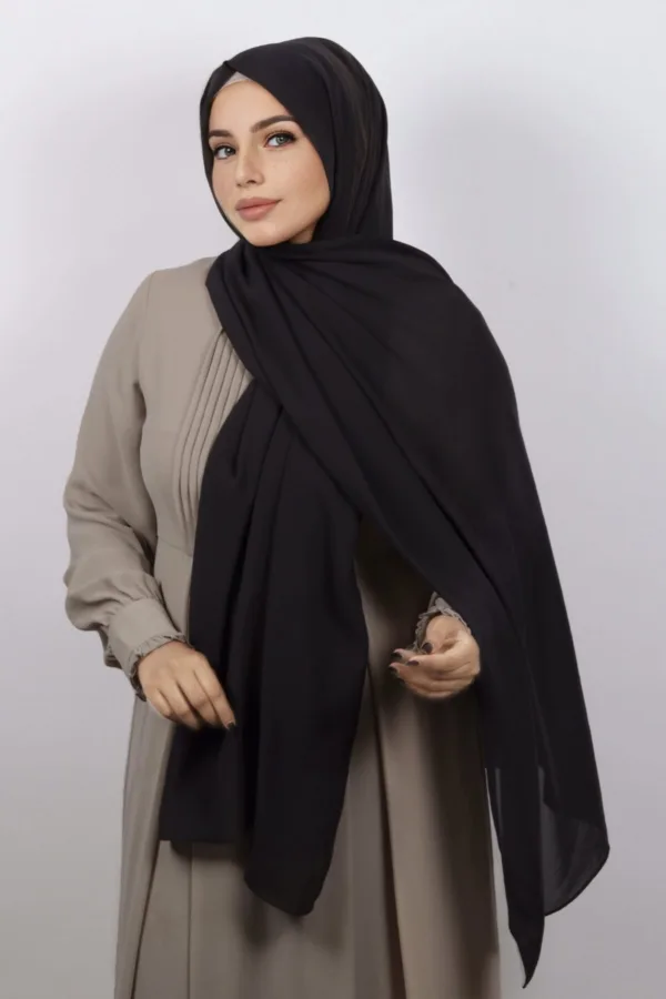 Sandstone Supreme Georgette Hijab - Image 1