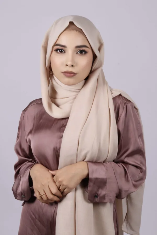 Rice Classic Cotton Hijab - Image 2