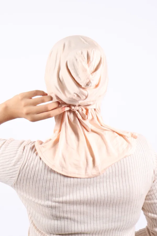 Cream Ninja Head Cover/ Active wear - Image 2