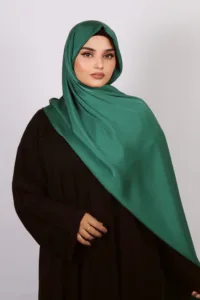 Royal Green Medina Silk Hijab
