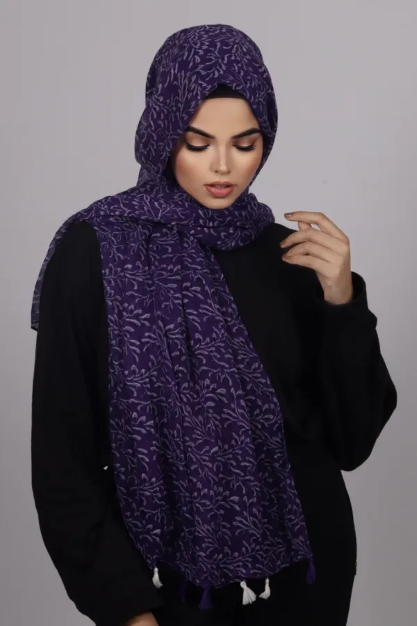 Love Cotton Floral Hijab - Image 1