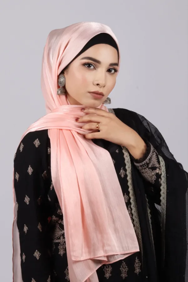 Sunkissed Organza Shimmer Hijab - Image 2