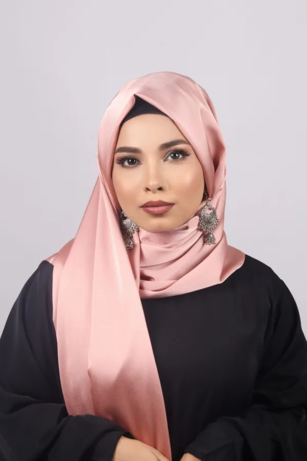 Lotus Turkish Silk Hijab - Image 2