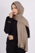Wood Apple Turkish Pleated Jersey Hijab