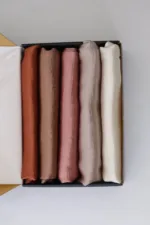 Kiss of Copper Marble Satin Box ( Set of 5)