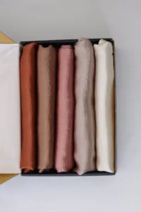 Kiss of Copper Marble Satin Box ( Set of 5)