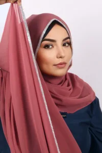 Pomogrenate Crystal Hijab