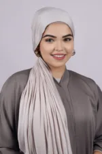 Oat Classic Jersey Hijab - Image 2