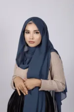 Dutch Blue Premium Chiffon Hijab - Image 2