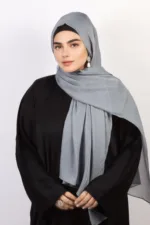 Granite Shimmer Chiffon Hijab