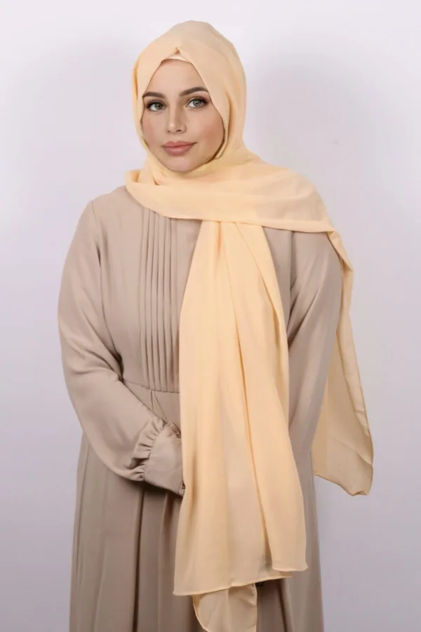 Cheddar Supreme Georgette Hijab - Image 1