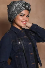 Nagini Chiffon Printed Hijab - Image 3