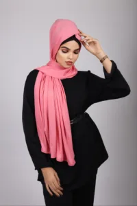Rose Bamboo jersey Hijab