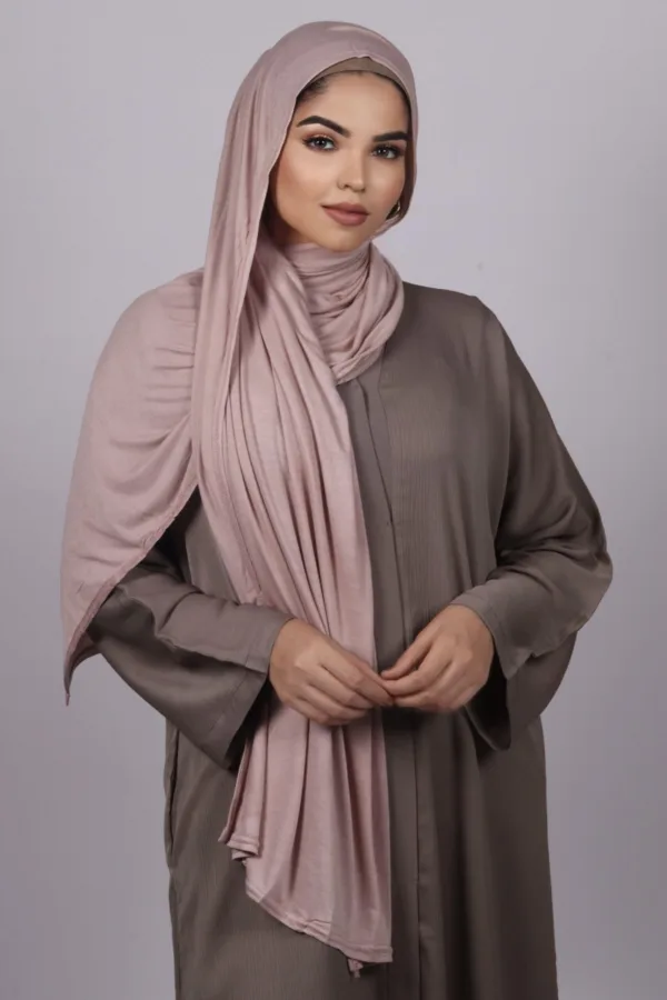 Milk Rose Classic Jersey Hijab - Image 2