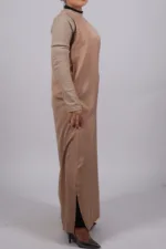 Inner Layering Dress / Slip – Nude Beige - Image 3