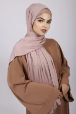 Almond Milk Premium Jersey Hijab - Image 2