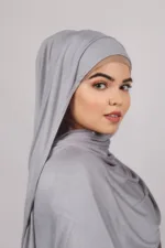 Cloudy Classic Jersey Hijab - Image 2