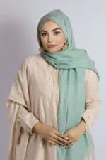 Mint Muse Cotton Stone Drop Hijab - Image 2