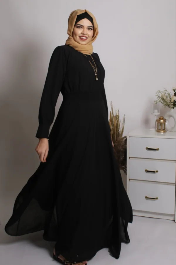 2FC1547D-669B-4569-8309-189BCF5671AD.jpeg Tiana Princess Layered Gown / Abaya - Image 1