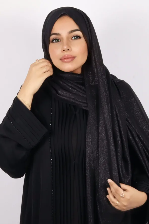 Galaxy Premium Zari Hijab - Image 2