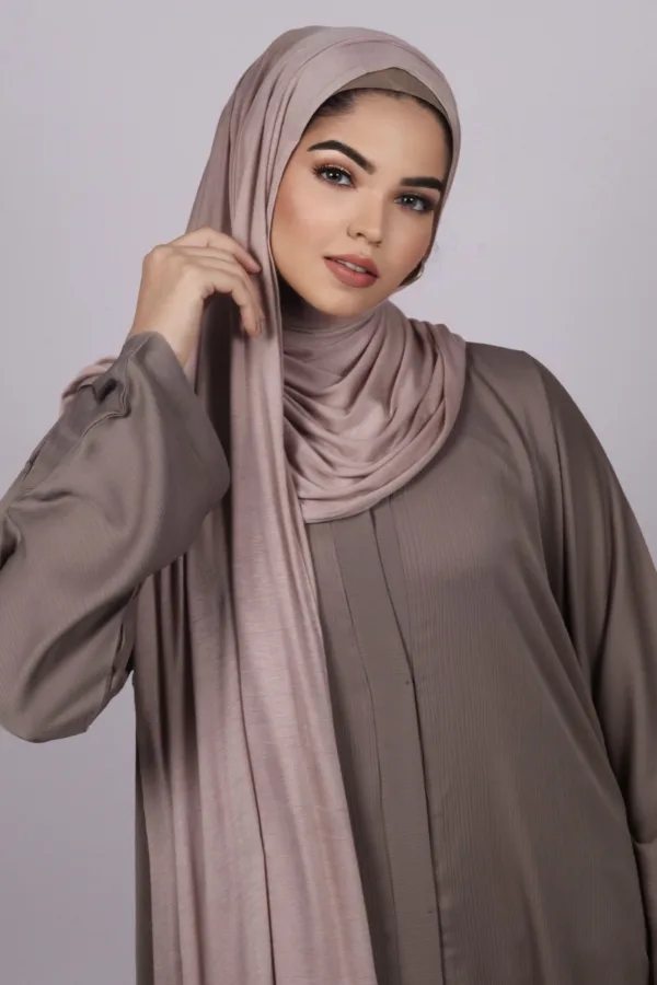 327F7FE1-C645-437E-92ED-66DC25CFE170-1.jpeg Skin Pink Classic Jersey Hijab - Image 1