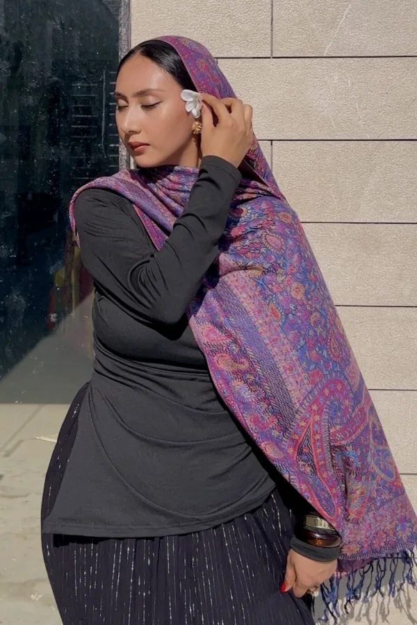 Pankhuri  Pashmina Hijab - Image 3