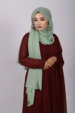 Spring Glitter Chiffon Hijab - Image 2