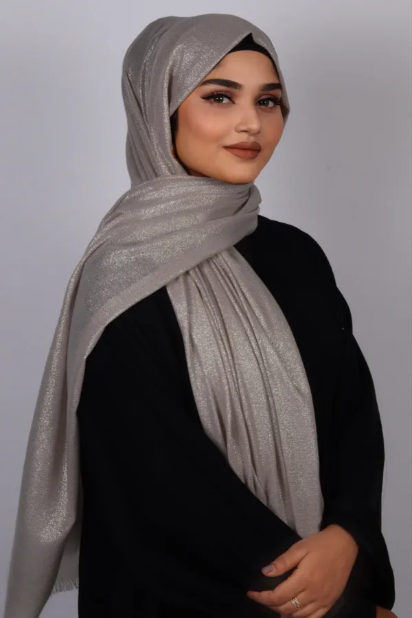 Moonstone Premium Zari Hijab - Image 3
