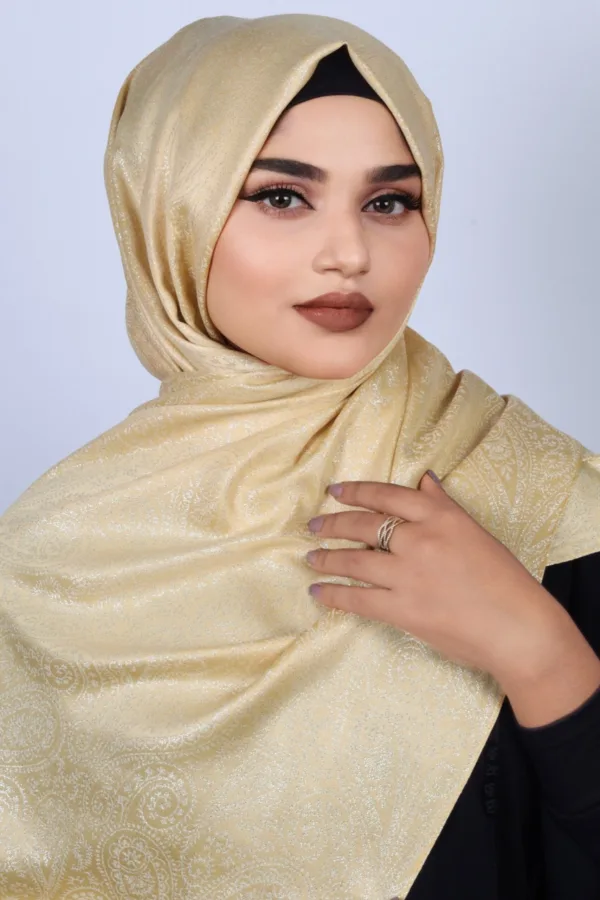 Mumtaz Zari Pashmina Hijab - Image 1