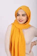 Mango Ribbed Cotton Hijab - Image 2
