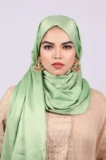Apple Matte Satin Hijab - Image 2