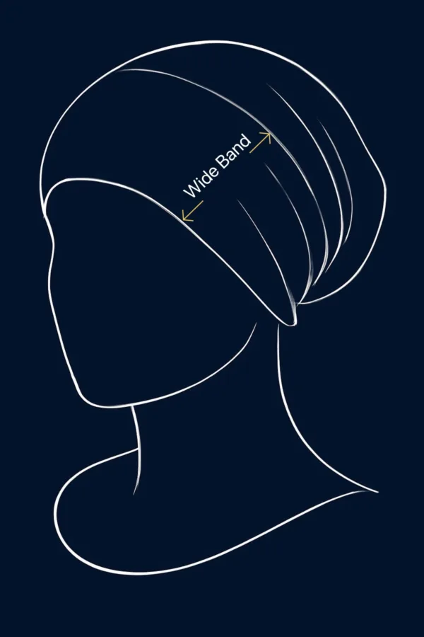 455CCAC4-8376-4507-8AA7-6A00CA1A918A.jpeg White Comfort Fit Tube Hijab Cap - Image 1