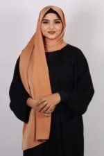 Ginger Gold Medina Silk Hijab - Image 2