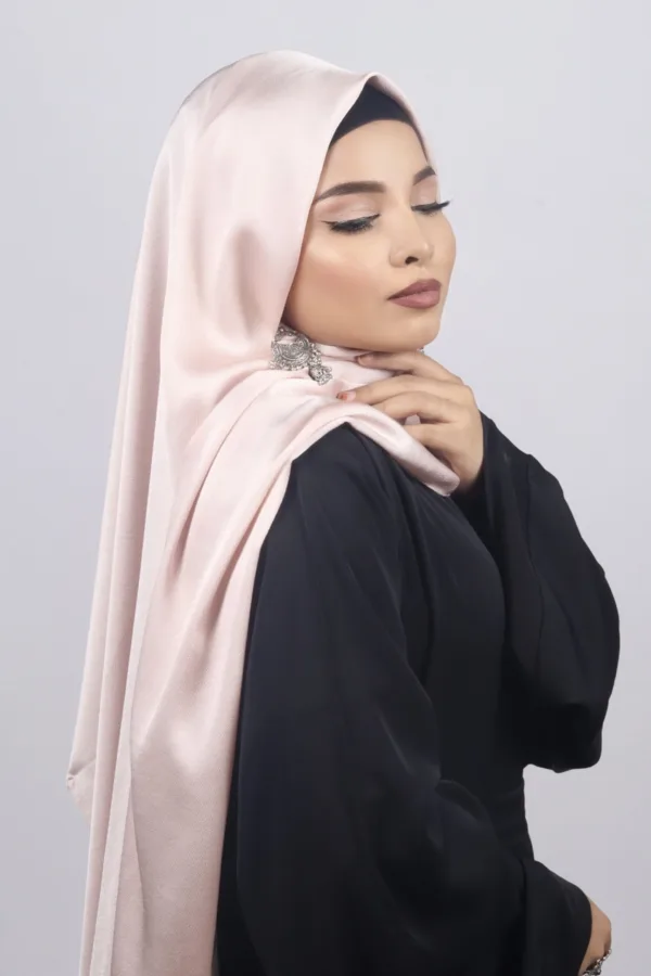 Sunkissed Turkish Silk Hijab - Image 3