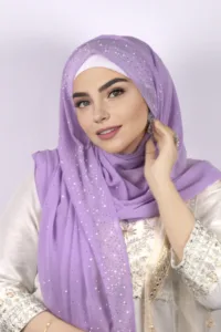 Unicorn Moon Drop Chiffon Hijab
