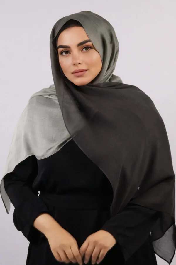 5513E8DB-D436-4282-938F-6B1E266B47C3-1.jpeg Winterfell Ombre Modal Hijab - Image 1