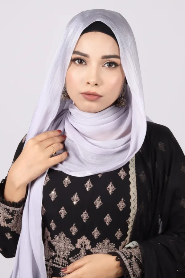 Haze Organza Shimmer Hijab - Image 3