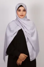 Blueberry Medina Silk Hijab