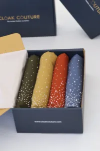 Iconic 4 Cotton Stone Drop Box ( Set of 4)