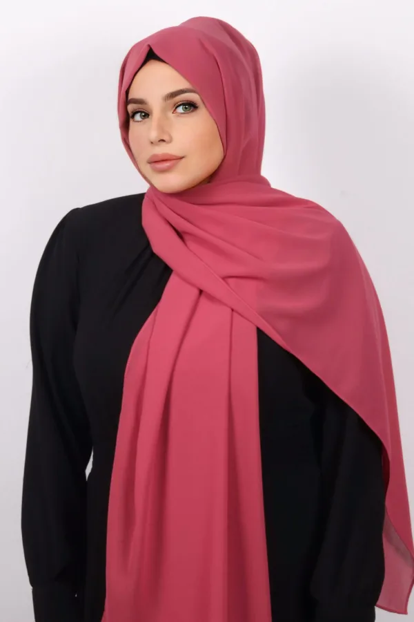 Lotus Supreme Georgette Hijab - Image 1