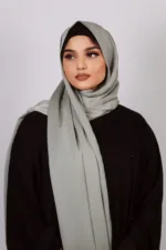 Pastel Thyme Medina Silk Hijab - Image 3