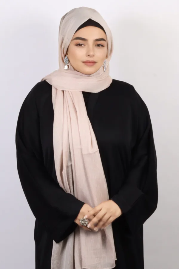 Litchi Shimmer Chiffon Hijab - Image 2