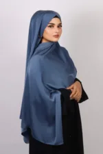 Nirvana Blue Medina Silk Hijab