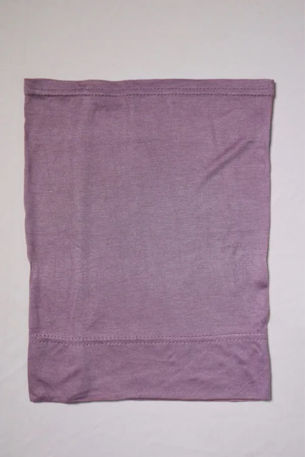 Lilac Jersey Cotton Tube Hijab Cap - Image 3