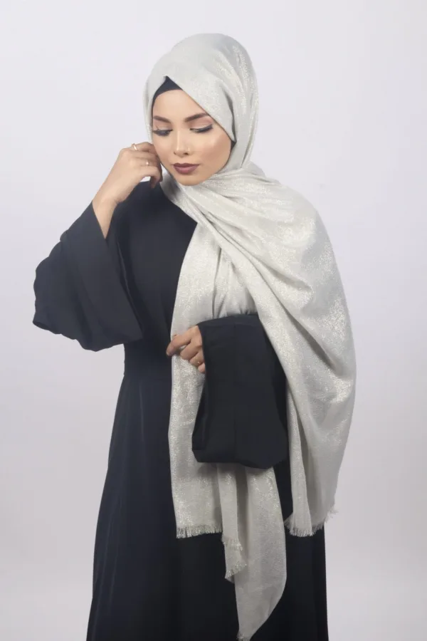 Moonlight Premium Zari Hijab - Image 3