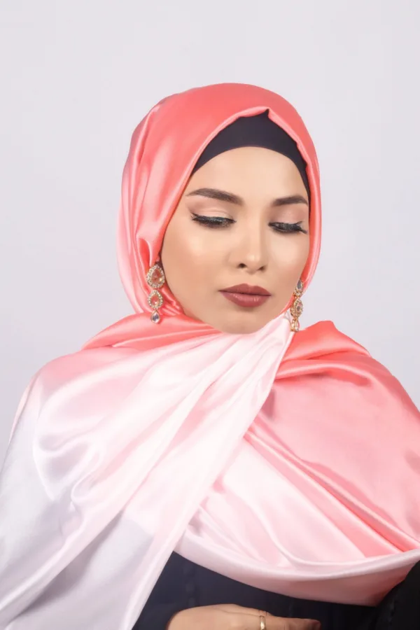 Sangaria Ombre Silk Hijab - Image 2