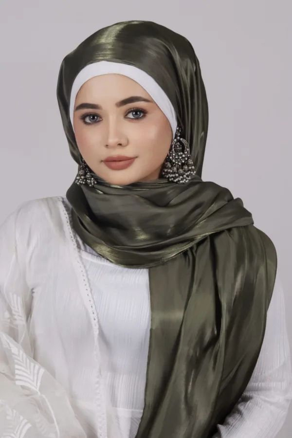 5FFC2657-9913-4C06-8BE6-9D9FDECC585D-1.jpeg Leaf Premium Organza Hijab - Image 1