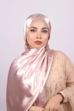 Nebu Marble Satin Hijab - Image 3