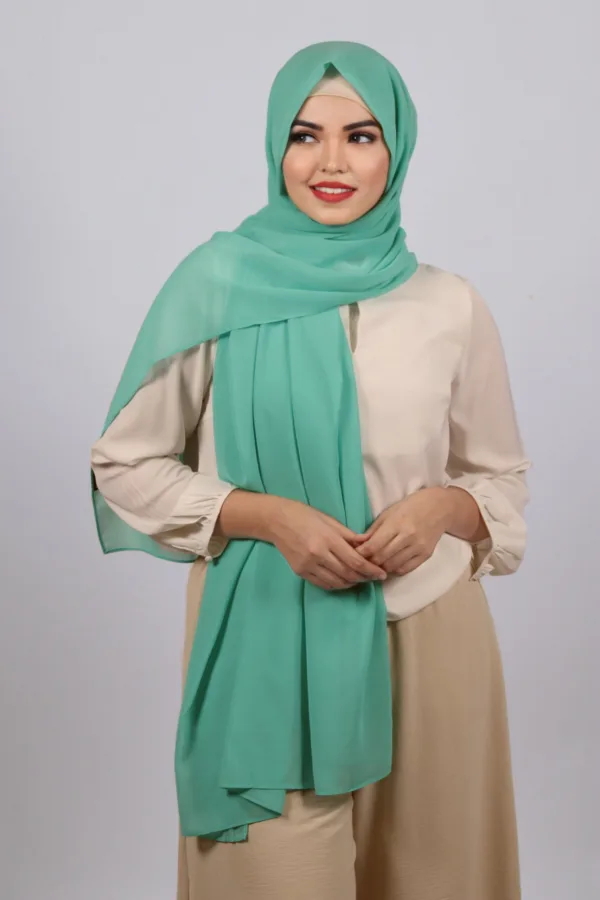 Santorini Premium Chiffon Hijab - Image 2