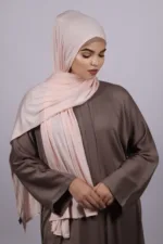 Peachy Classic Jersey Hijab - Image 2